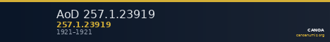 AoD 257.1.23919 — CANOA