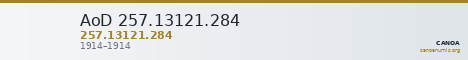 AoD 257.13121.284 — CANOA