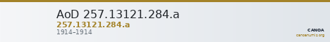AoD 257.13121.284.a — CANOA