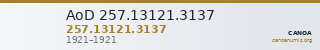AoD 257.13121.3137 — CANOA