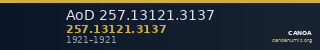 AoD 257.13121.3137 — CANOA