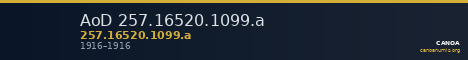 AoD 257.16520.1099.a — CANOA