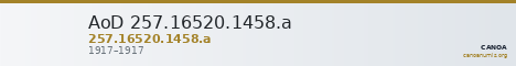 AoD 257.16520.1458.a — CANOA