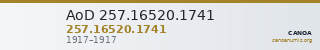 AoD 257.16520.1741 — CANOA