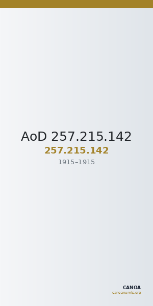 AoD 257.215.142 — CANOA