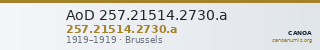 AoD 257.21514.2730.a — CANOA