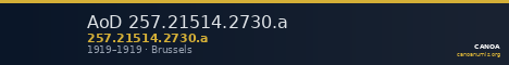 AoD 257.21514.2730.a — CANOA