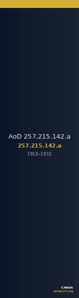 AoD 257.215.142.a — CANOA