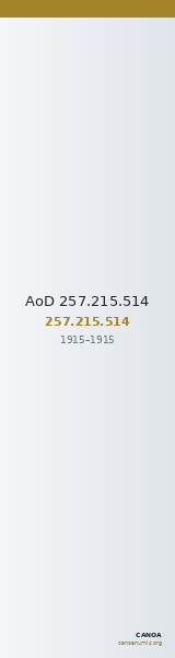 AoD 257.215.514 — CANOA