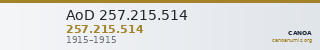 AoD 257.215.514 — CANOA