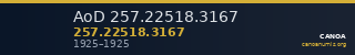 AoD 257.22518.3167 — CANOA