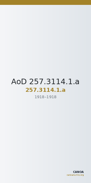 AoD 257.3114.1.a — CANOA