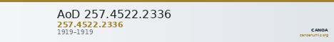 AoD 257.4522.2336 — CANOA