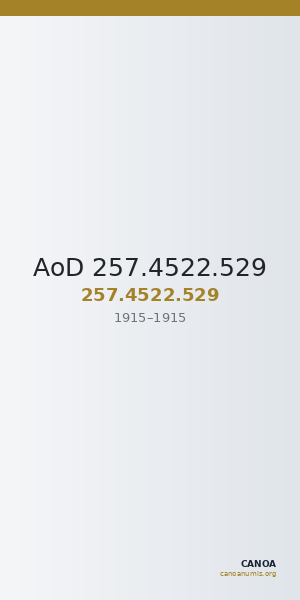 AoD 257.4522.529 — CANOA