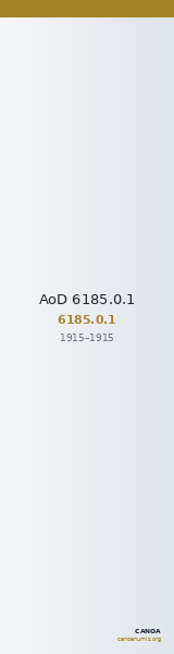 AoD 6185.0.1 — CANOA