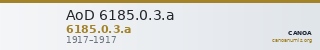AoD 6185.0.3.a — CANOA