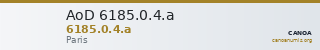 AoD 6185.0.4.a — CANOA