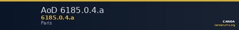 AoD 6185.0.4.a — CANOA