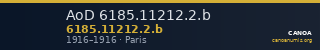 AoD 6185.11212.2.b — CANOA