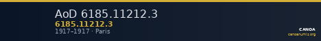 AoD 6185.11212.3 — CANOA