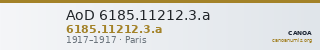 AoD 6185.11212.3.a — CANOA