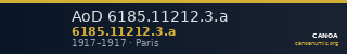 AoD 6185.11212.3.a — CANOA