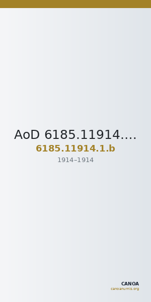 AoD 6185.11914.1.b — CANOA