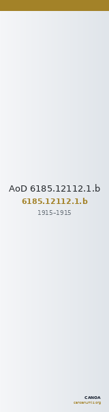 AoD 6185.12112.1.b — CANOA