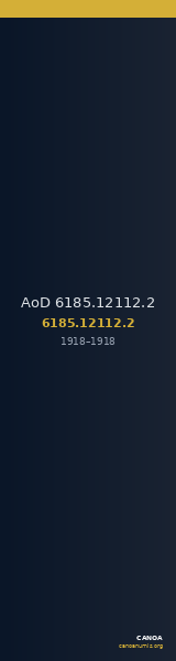 AoD 6185.12112.2 — CANOA