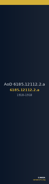 AoD 6185.12112.2.a — CANOA