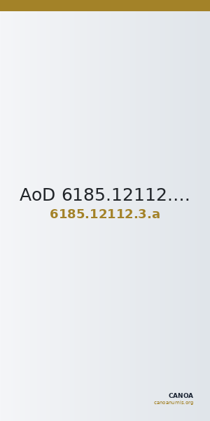 AoD 6185.12112.3.a — CANOA
