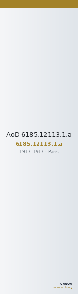 AoD 6185.12113.1.a — CANOA