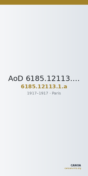 AoD 6185.12113.1.a — CANOA
