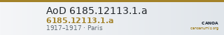 AoD 6185.12113.1.a — CANOA