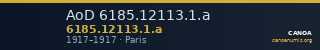 AoD 6185.12113.1.a — CANOA