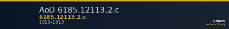 AoD 6185.12113.2.c — CANOA