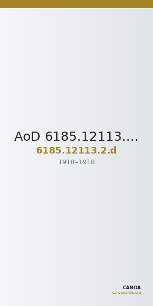 AoD 6185.12113.2.d — CANOA