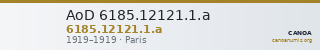 AoD 6185.12121.1.a — CANOA