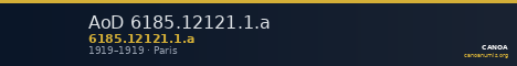 AoD 6185.12121.1.a — CANOA
