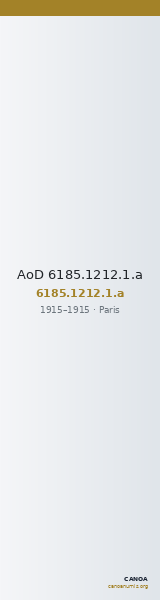 AoD 6185.1212.1.a — CANOA