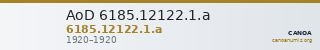 AoD 6185.12122.1.a — CANOA