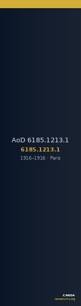 AoD 6185.1213.1 — CANOA