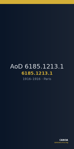AoD 6185.1213.1 — CANOA
