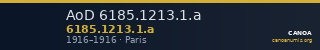 AoD 6185.1213.1.a — CANOA