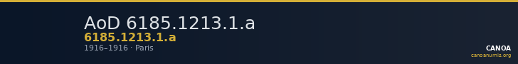 AoD 6185.1213.1.a — CANOA