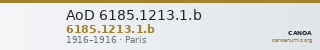 AoD 6185.1213.1.b — CANOA