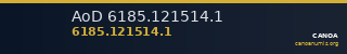 AoD 6185.121514.1 — CANOA