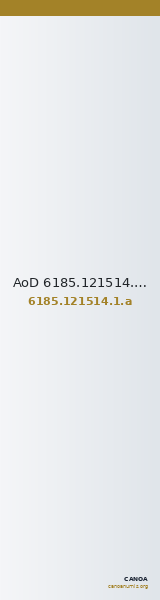 AoD 6185.121514.1.a — CANOA