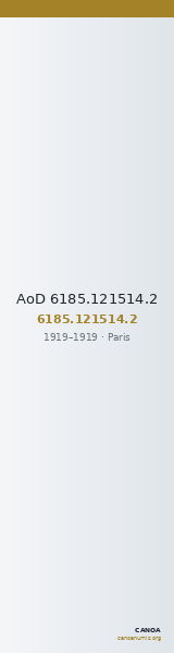 AoD 6185.121514.2 — CANOA