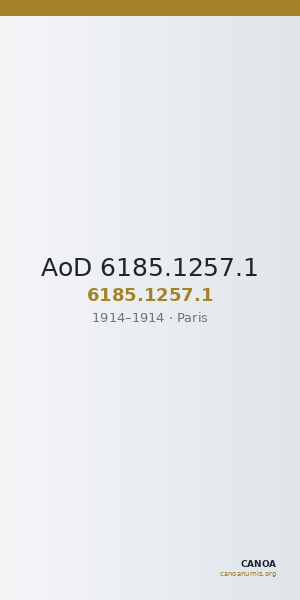 AoD 6185.1257.1 — CANOA